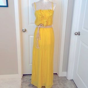 BCX yellow summer dress